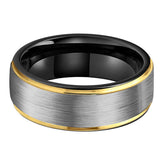 Bisous Tungsten Ring